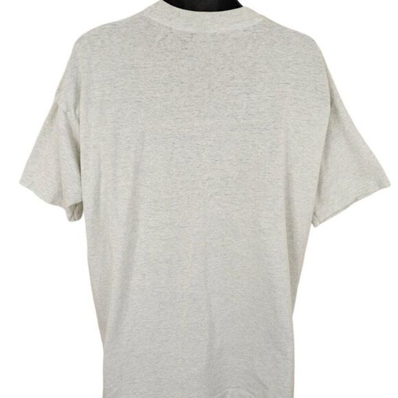 Vintage Cambridge Isanti Bluejackets T Shirt Mens Size 2XL Gray 90s Made In USA - Picture 3 of 7